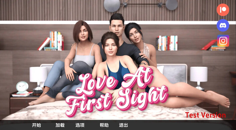 【初始/欧美SLG/动态/3C】一见钟情（Love at First Sight）V0.1 汉化中文[PC+安卓双端-2G/百度]-ACG游戏网